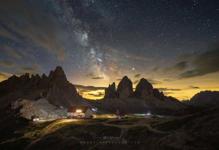 Tre Cime di Lavaredo Via Lattea Guerrini Stefano